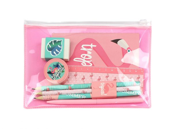 Flamingo Theme Stationery Pack