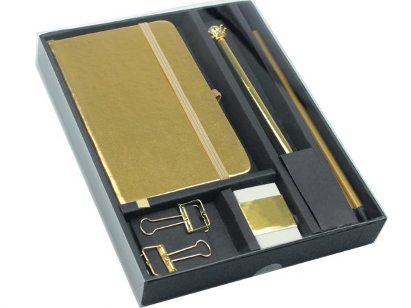 Golden Business Carton Set