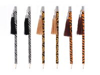 Popular Animal Pattern Print Pencils With Tassel