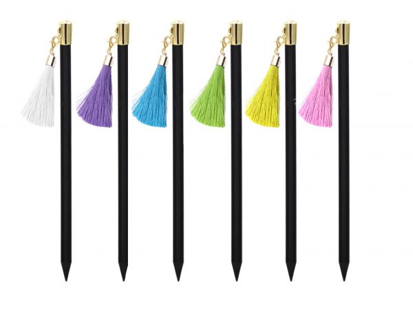 Good Quality Tassel Charm Pencils For Teenager