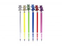 Gift Star Student Pencils with Glitter Star Toppers