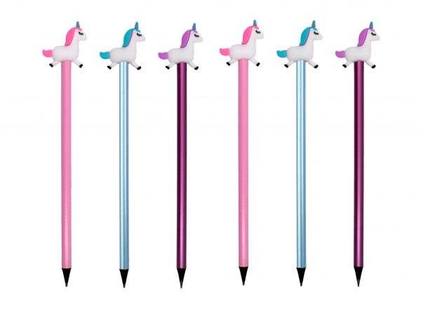 Custom Kids Party Favorite PVC Unicorn Pencil