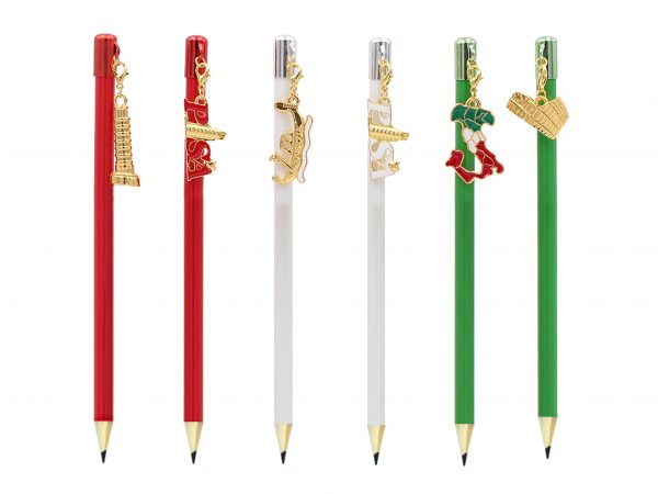 Personalized Colorful Italian Pencil for Gift and Souvenir