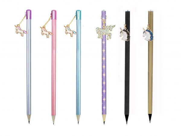 Cute Stationery Fancy Unicorn Pencils For Children