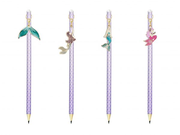 Beautiful Full Printing Mermaid Design Charm Pencils