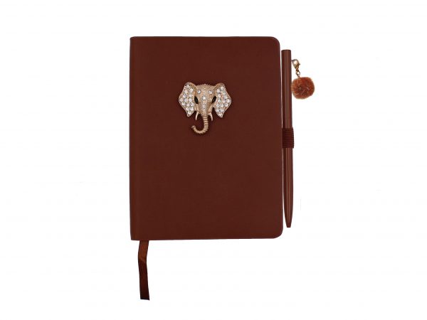 diamond elephant notebook