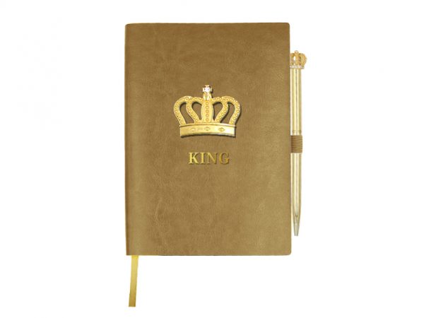 gold crown notebook