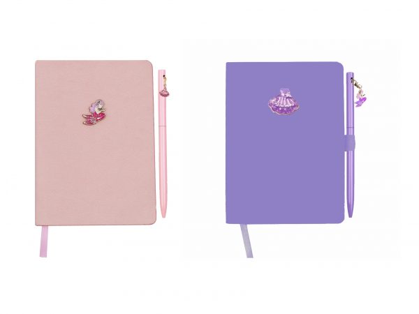 Popular Mermaid Design Leather A6 Size Notebook for Students